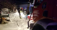 Zapaliła się ściana budynku i schody. Pożar szybko opanowano - zdjęcie 5