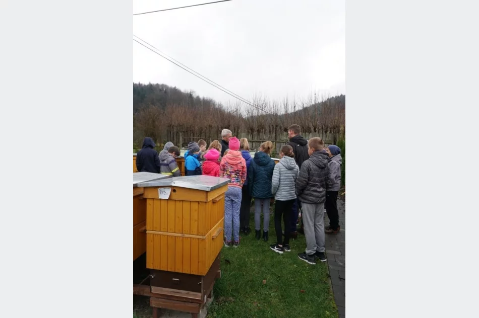 Pierwsze zajęcia edukacyjne w zagórzańskiej pasiece - zdjęcie 4