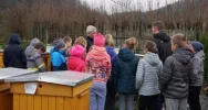 Pierwsze zajęcia edukacyjne w zagórzańskiej pasiece - zdjęcie 4