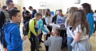 Freestyle'owy koncert i warsztaty z raperem MIKSEREM  w SP Nr 1 w Starej Wsi - zdjęcie 5