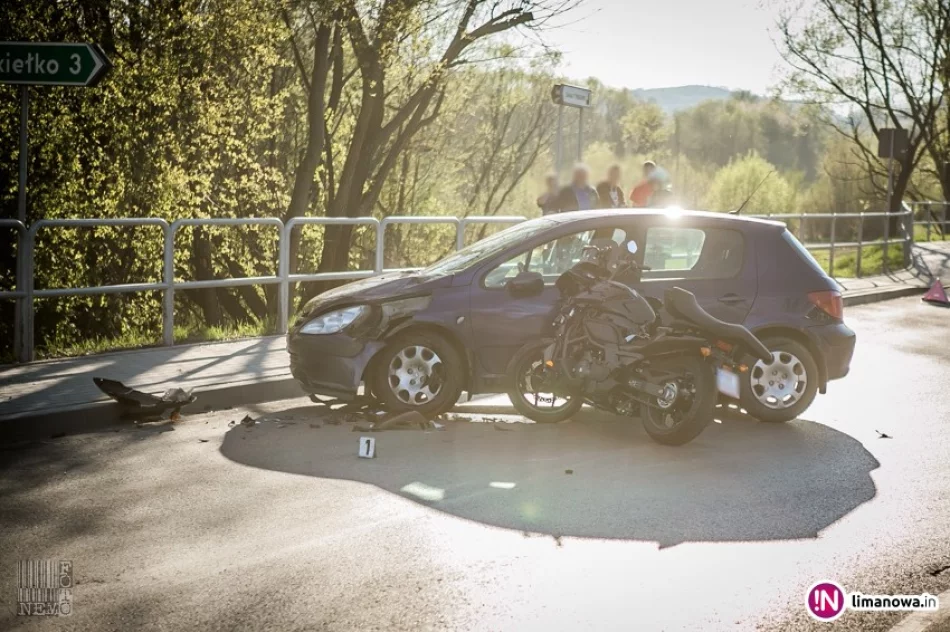 20-latka nie ustąpiła pierwszeństwa motocykliście - zdjęcie 2