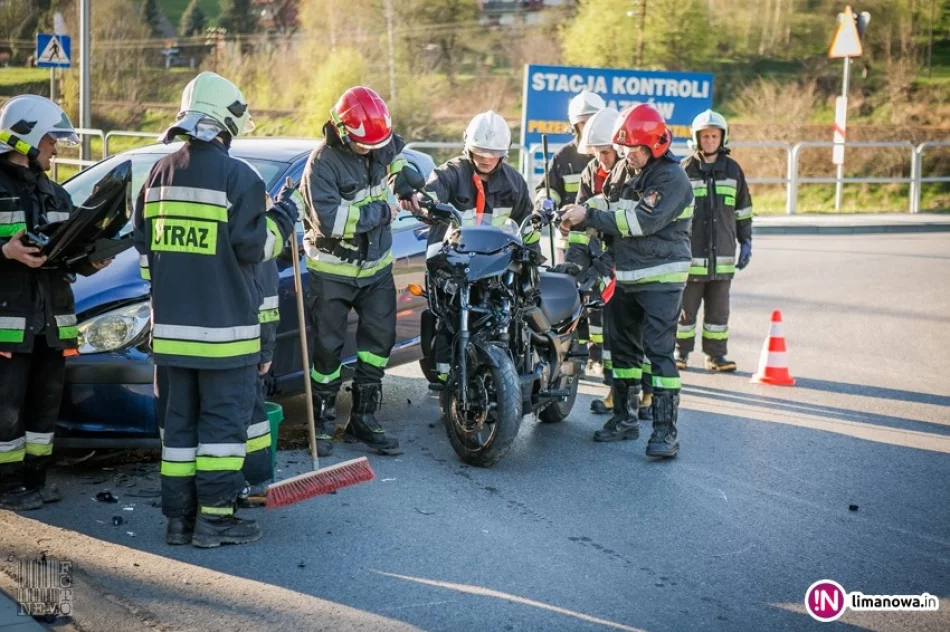 20-latka nie ustąpiła pierwszeństwa motocykliście - zdjęcie 3