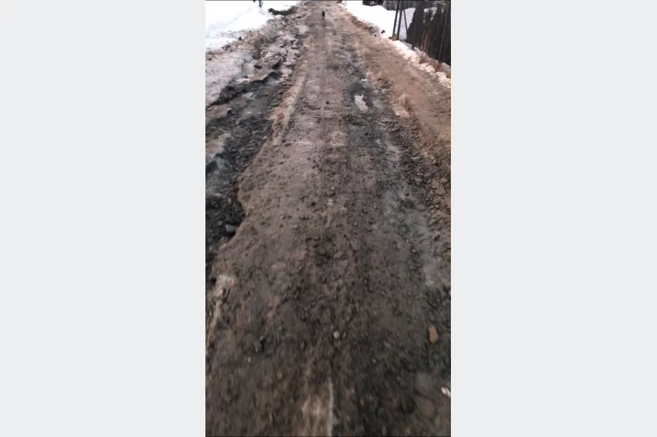 Droga jak wojskowy poligon - zdjęcie 8