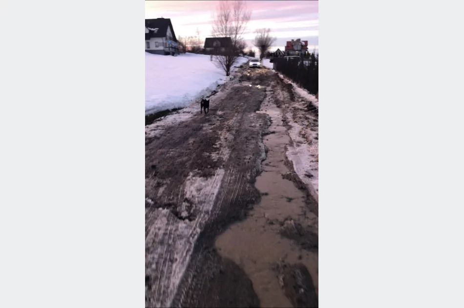 Droga jak wojskowy poligon - zdjęcie 9