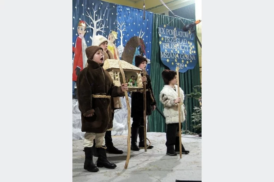 Wysokie miejsca gminnych kolędników na XX Powiatowym Przeglądzie Kolędniczym  - zdjęcie 2