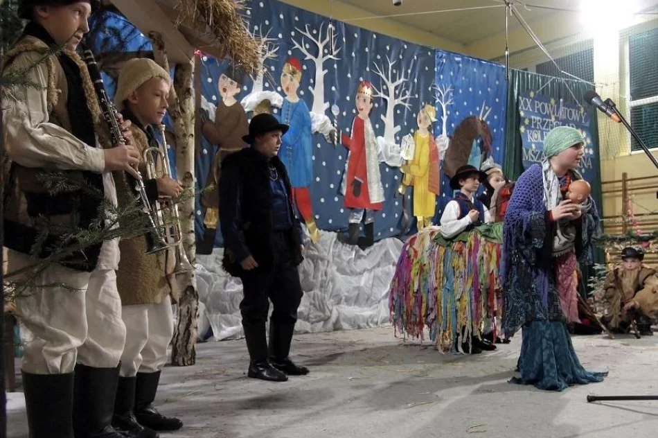 Wysokie miejsca gminnych kolędników na XX Powiatowym Przeglądzie Kolędniczym  - zdjęcie 4