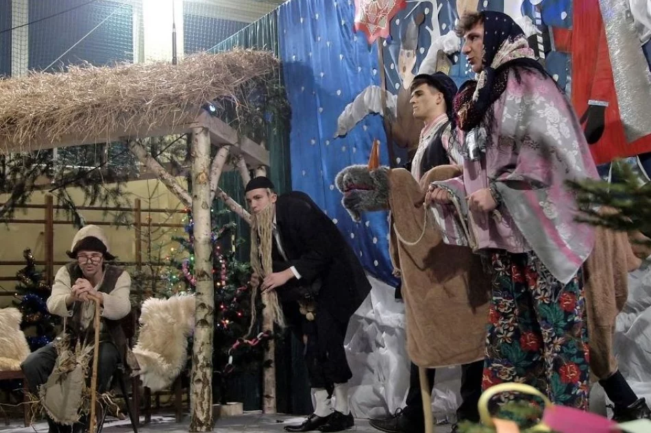 Wysokie miejsca gminnych kolędników na XX Powiatowym Przeglądzie Kolędniczym  - zdjęcie 7