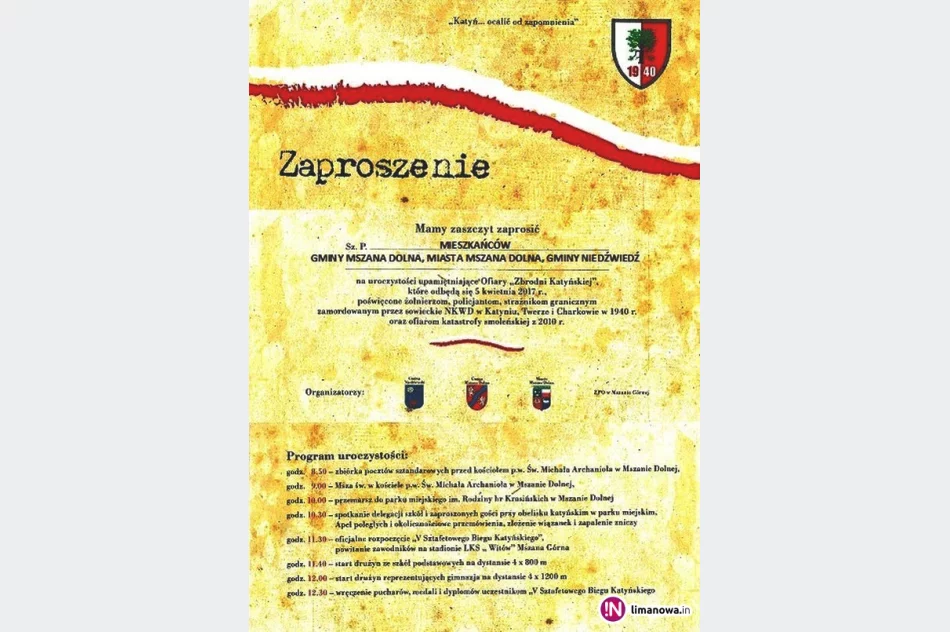 Uroczystości upamiętniające ofiary „Zbrodni Katyńskiej' i katastrofy smoleńskiej - zdjęcie 2