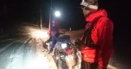 Całą noc przedzierał się przez las i zaspy. Turystę, który zgubił szlak, mobilizował pies. Trwa kolejna akcja - zdjęcie 2
