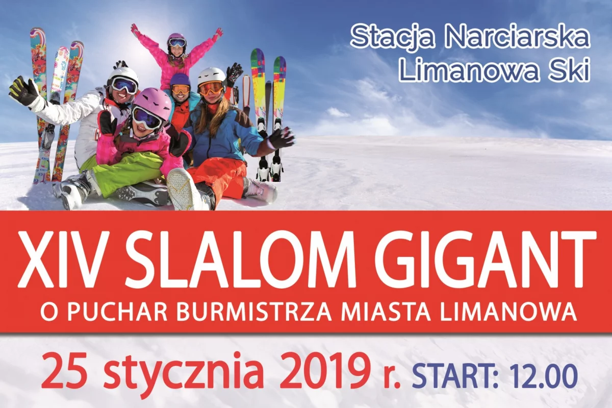  UWAGA! Zakończyły się zapisy na XIV SLALOM GIGANT