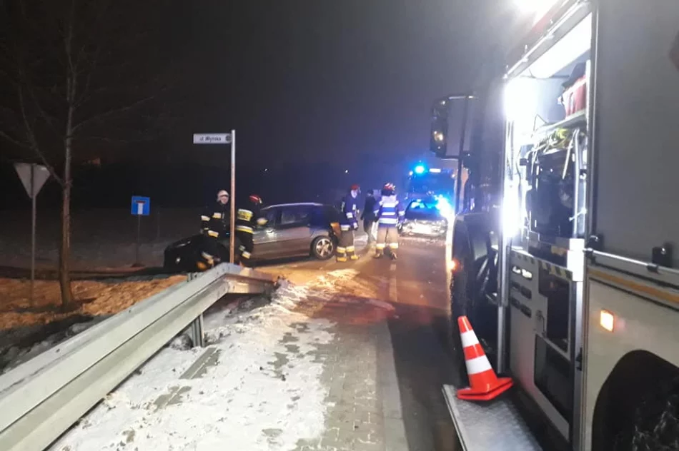 Kolizja na drodze powiatowej - zdjęcie 4