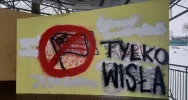 Muszla koncertowa straszy wulgarnym pseudograffiti - zdjęcie 5