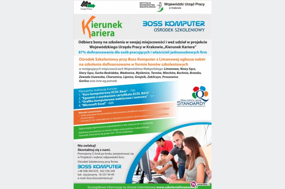 Ostatnie dni naboru I edycji na kursy komputerowe dofinansowane w 87% z UE - zdjęcie 2