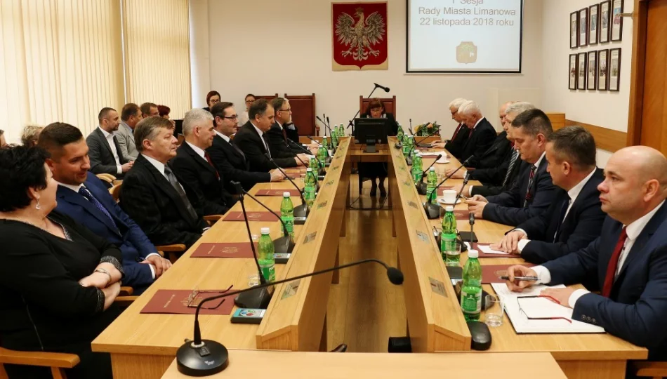 Retransmisja IV sesji Rady Miasta Limanowa - zdjęcie 1