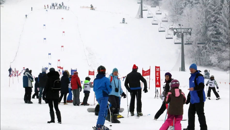 XIV SLALOM GIGANT na zakończenie ferii zimowych - zdjęcie 1