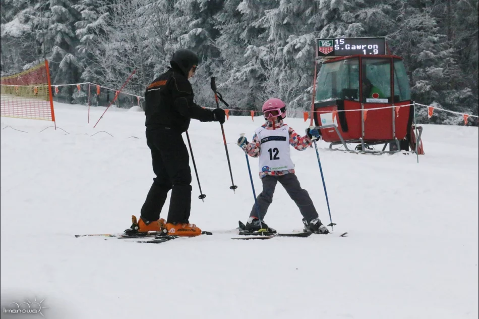 XIV SLALOM GIGANT na zakończenie ferii zimowych - zdjęcie 8