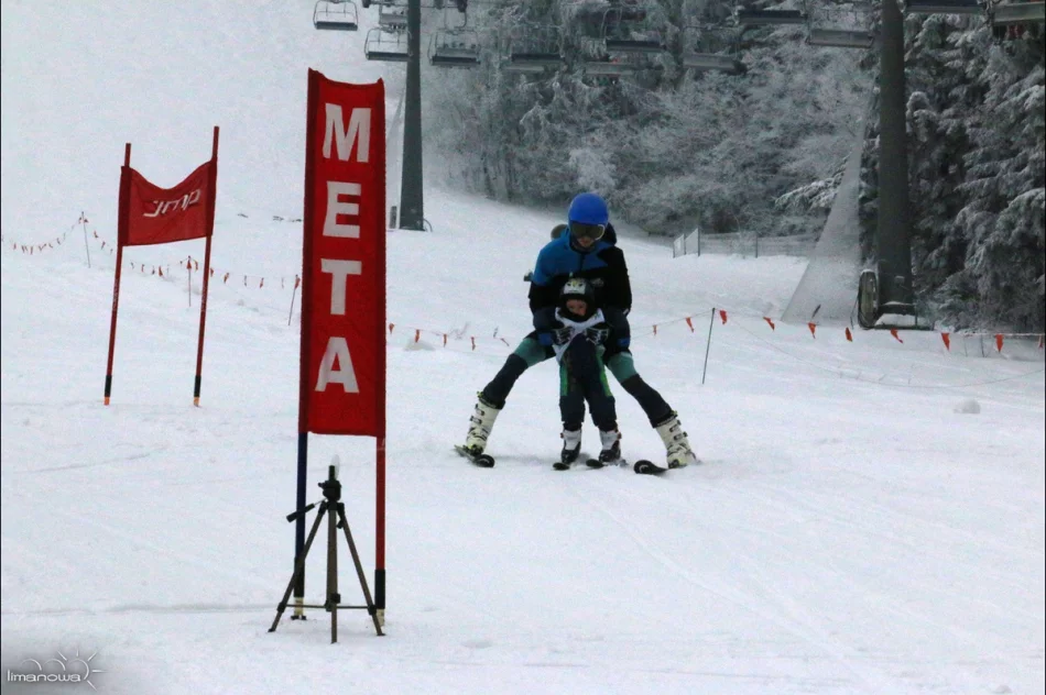 XIV SLALOM GIGANT na zakończenie ferii zimowych - zdjęcie 14