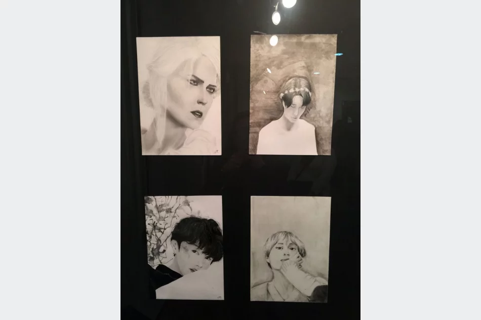 Piękno Dalekiego Wschodu - wernisaż uczennic ze Szkoły Podstawowej Nr 1 w Starej Wsi - zdjęcie 7