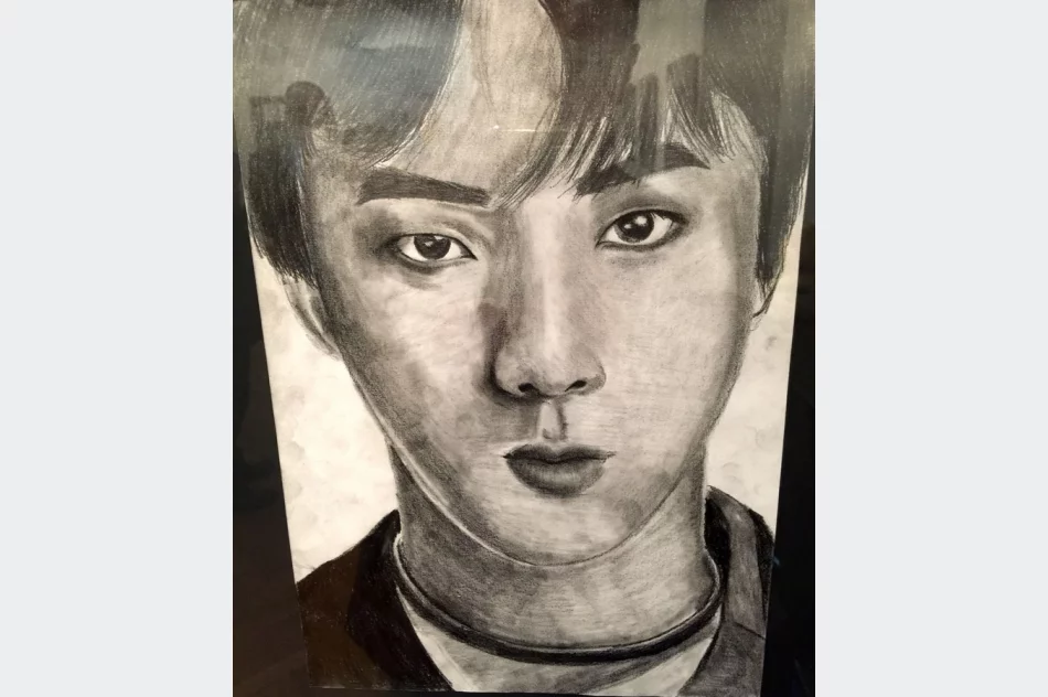 Piękno Dalekiego Wschodu - wernisaż uczennic ze Szkoły Podstawowej Nr 1 w Starej Wsi - zdjęcie 11