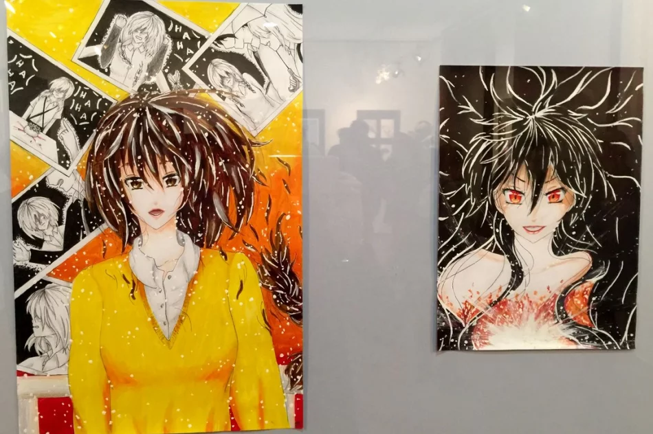 Piękno Dalekiego Wschodu - wernisaż uczennic ze Szkoły Podstawowej Nr 1 w Starej Wsi - zdjęcie 17