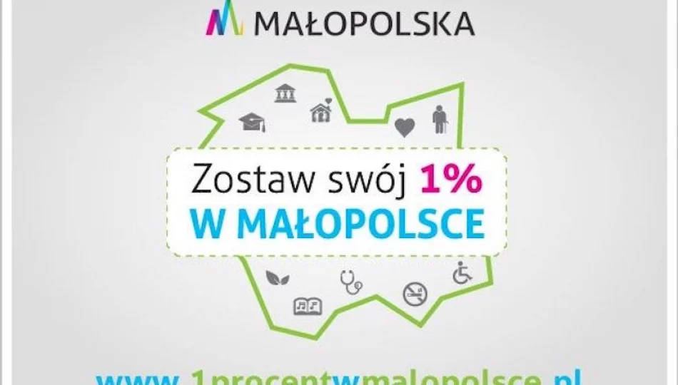 Zostaw 1% podatku w Małopolsce - zdjęcie 1