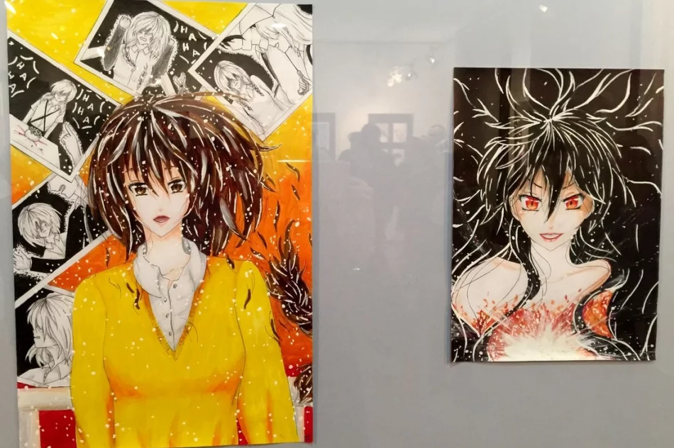 Różnorodnymi technikami plastycznymi prezentują „Piękno Dalekiego Wschodu” - zdjęcie 10