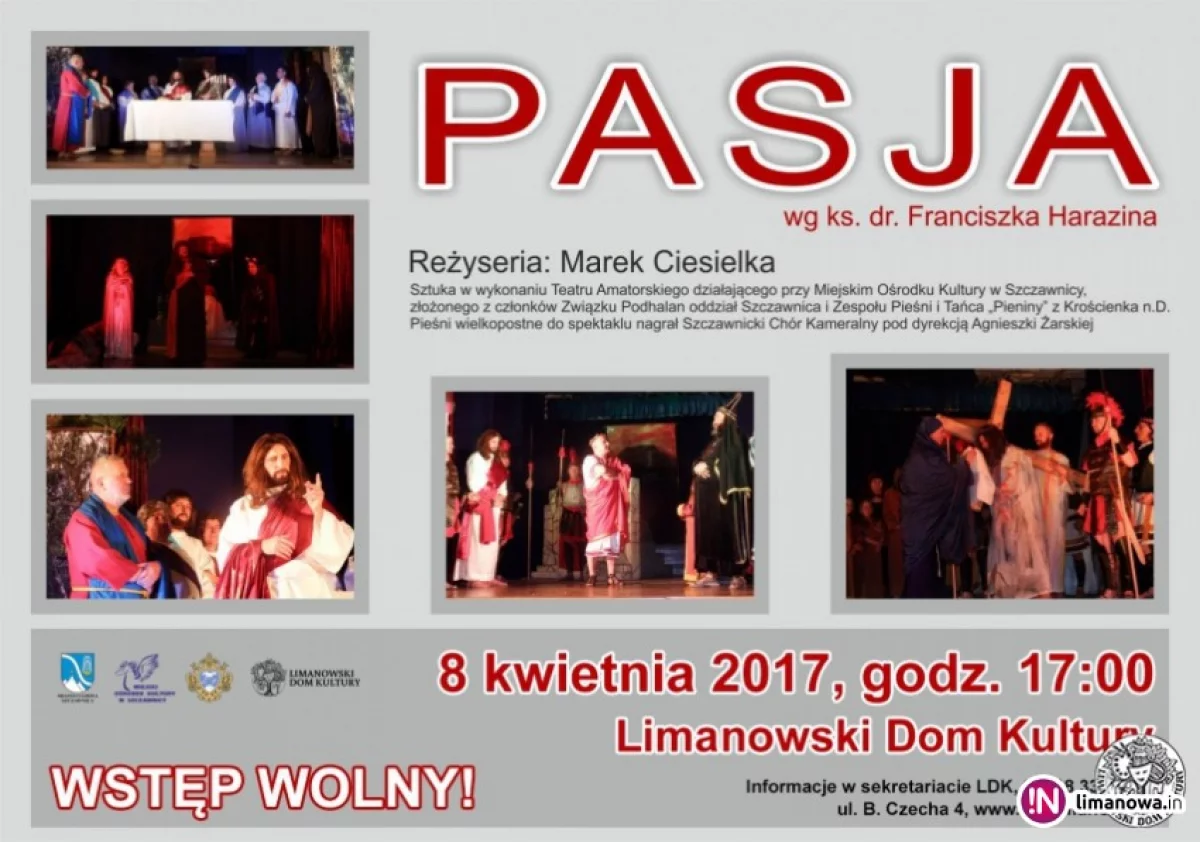 Teatr amatorski wystawi 'Pasję'