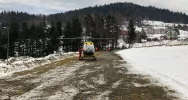 Akcja pogotowia, GOPR i LPR na stoku - zdjęcie 2