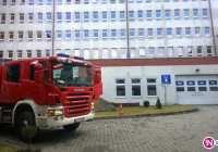 Pożar na 5 piętrze szpitala. Pacjenci byli ewakuowani - zdjęcie główne