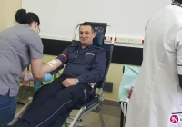 Limanowscy funkcjonariusze 'spoKREWnieni służbą” - zdjęcie główne