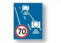 Będzie nowe i bardziej czytelne oznakowanie odcinkowego pomiaru prędkości - zdjęcie główne