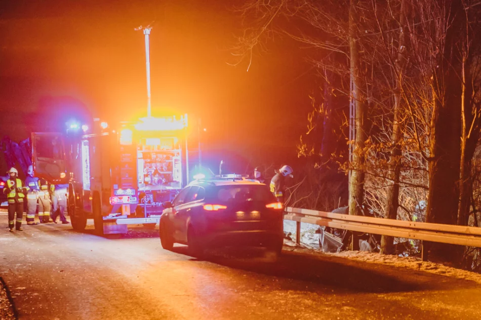 Samochód uderzył w drzewo. Zginął młody kierowca - zdjęcie 3