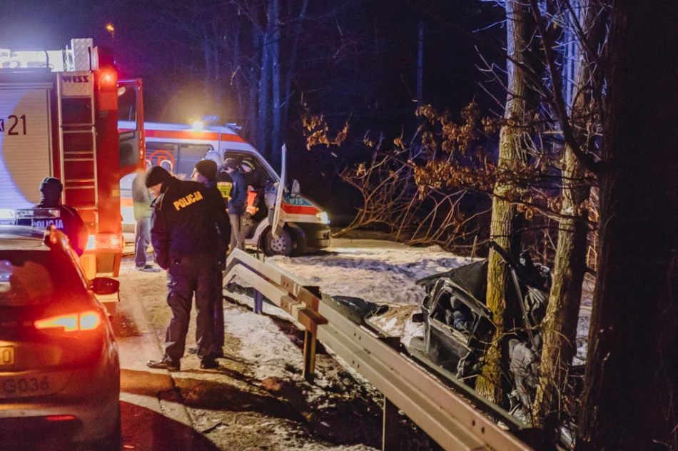 Samochód uderzył w drzewo. Zginął młody kierowca - zdjęcie 8