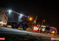 52-latek zginął pod kołami busa. Mężczyzna prawdopodobnie leżał na jezdni - zdjęcie główne