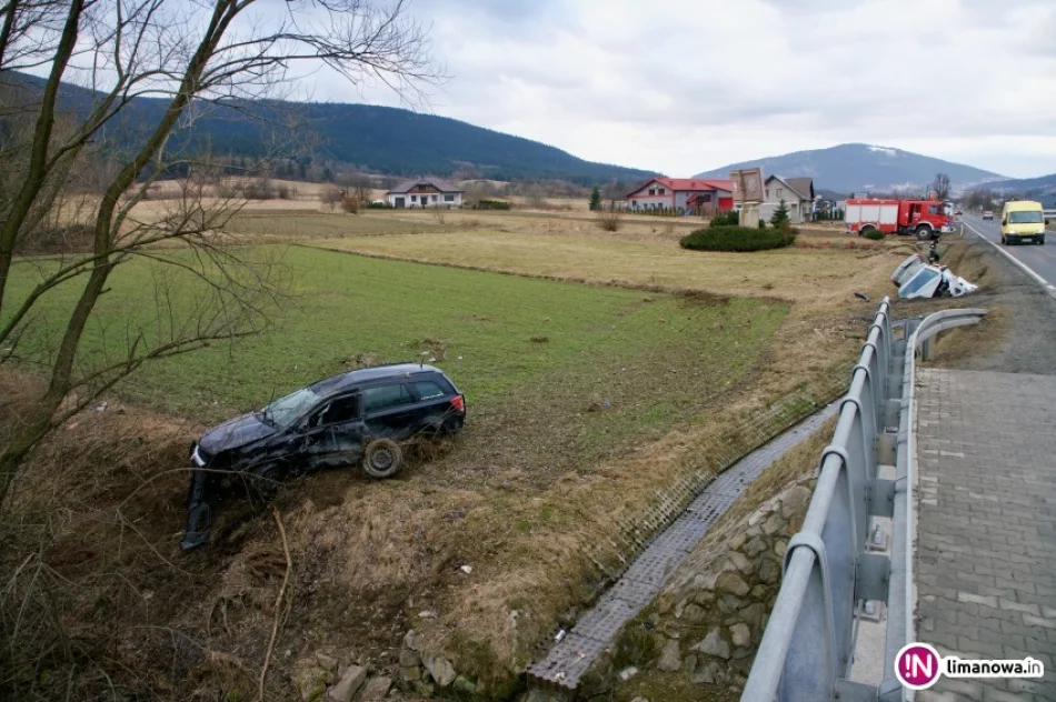 Kilka zdarzeń na drogach Limanowszczyzny - zdjęcie 2