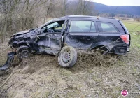 Groźne zderzenie przy wyprzedzaniu - zdjęcie główne