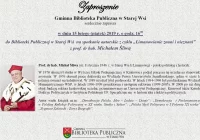Spotkanie autorskie z cyklu „Limanowianie znani i nieznani” z prof. dr hab. Michałem Śliwą - zdjęcie główne