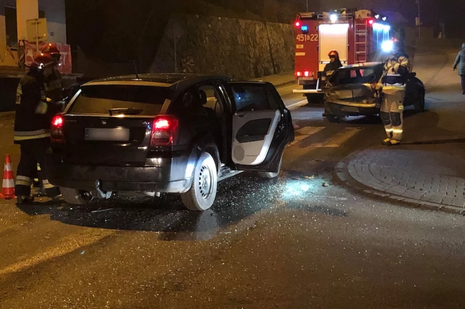 Dwa zdarzenia na drogach Limanowszczyzny - zdjęcie 4