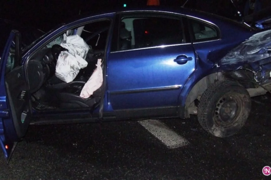 54-letnia kobieta zginęła w zderzeniu czterech aut na 'krajówce' - zdjęcie 2