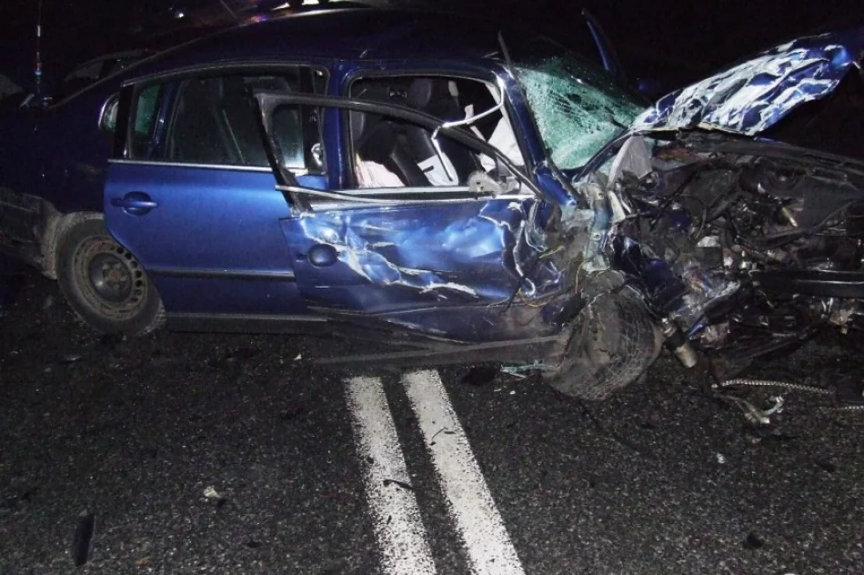 54-letnia kobieta zginęła w zderzeniu czterech aut na 'krajówce' - zdjęcie 3