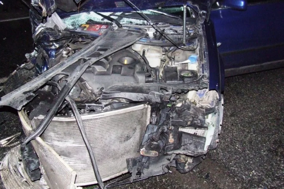 54-letnia kobieta zginęła w zderzeniu czterech aut na 'krajówce' - zdjęcie 4