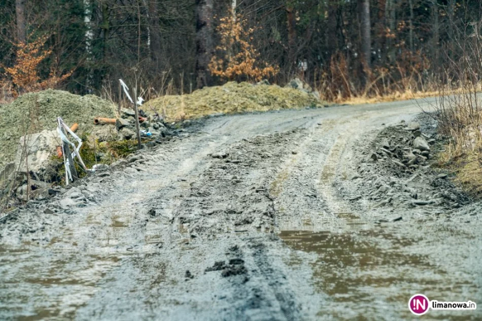 Tak wygląda droga naprawiana... wczoraj - zdjęcie 4
