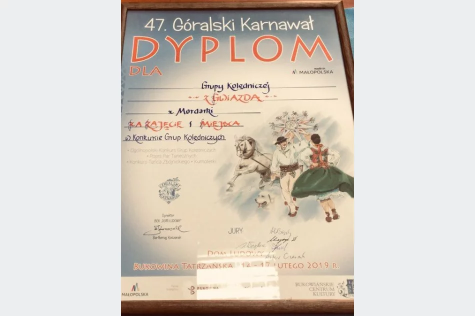 Złota oraz Srebrna Rozeta dla grup kolędniczych z gminy Limanowa - zdjęcie 2