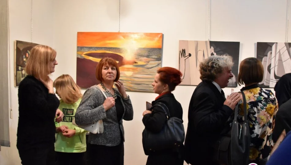 „Przestrzeń Kolor Światło” w ujęciu limanowskich artystów - zdjęcie 1