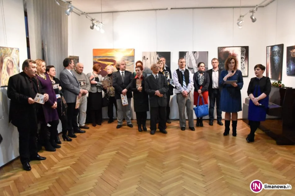 „Przestrzeń Kolor Światło” w ujęciu limanowskich artystów - zdjęcie 4
