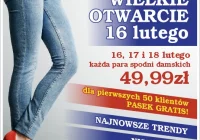 Wielkie otwarcie po remoncie. Każda para damskich spodni za 49,99 zł! - zdjęcie główne
