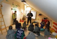 Najmłodsi strażacy z wizytą w PSP - zdjęcie główne