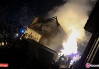 Płonął budynek mieszkalny - zdjęcie główne