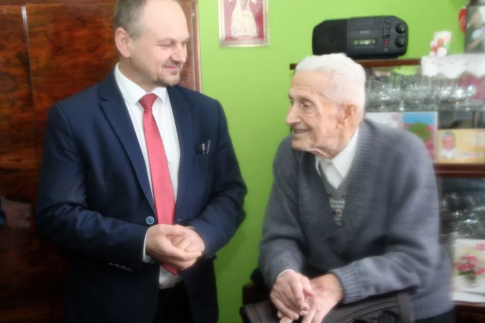 Setne urodziny pana Józefa Kubatka z Męciny - zdjęcie 19