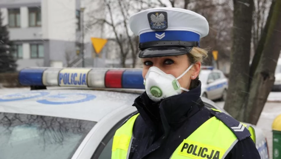 Policjanci będą chodzić w maskach - zdjęcie 1